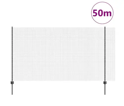 Tvora Ir Stulpas Pilka 1,4 X 50 M Plienas