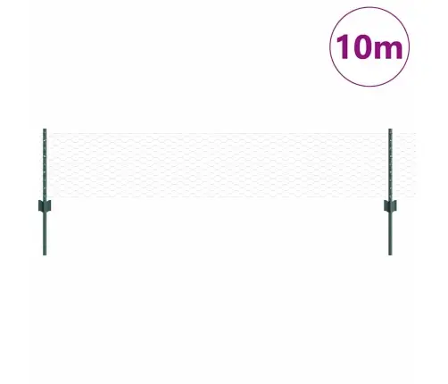 Žoga Stabi 5 Gab U-Kanāls Zaļš 40 Cm Stils Vidaxl