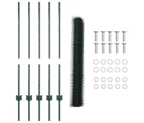 Aed Koos Postiga Roheline 1 X 10 M Terased Ja Pvc