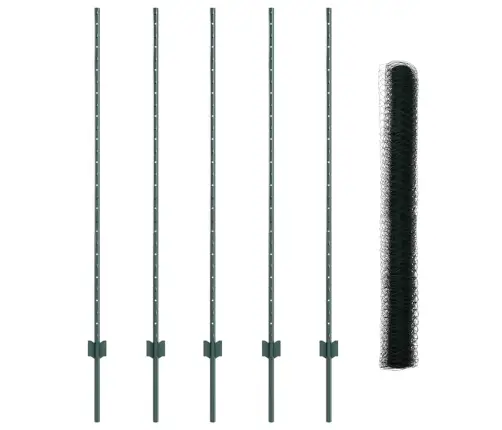 Aed Koos Postidega Roheline 1.4 X 10 M Teras