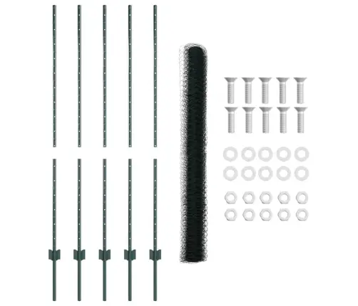 Aed Koos Postidega Roheline 1.4 X 10 M Teras