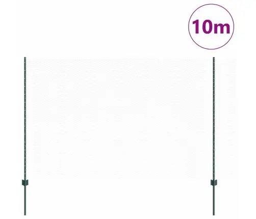 Žoga Stabi 5 Gab. U-Kanāls Zaļš 150 Cm Tērauds Vidaxl