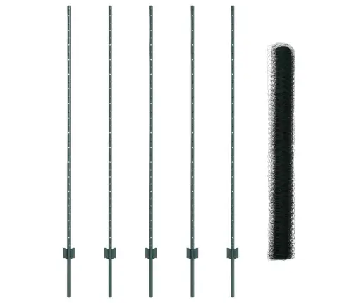 Aed Koos Postidega Roheline 1.5 X 10 M Teras