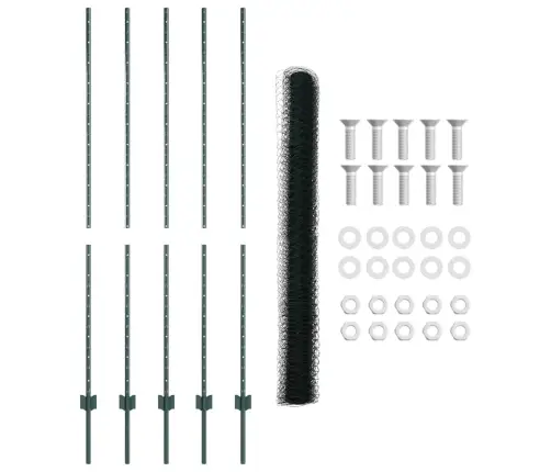 Aed Koos Postiga Roheline 1,5 X 10 M Terased Ja Pvc