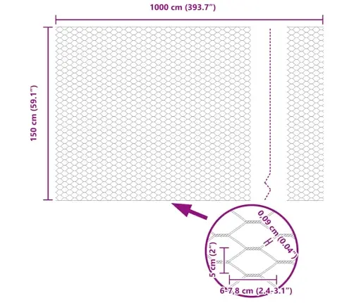 Aed Koos Postiga Roheline 1,5 X 10 M Terased Ja Pvc