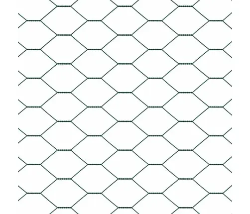 Tvora Su Stulpais Žalia 0.6 X 25 M Plienas