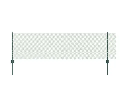 Tvora Su Stulpais Žalia 0.6 X 25 M Plienas