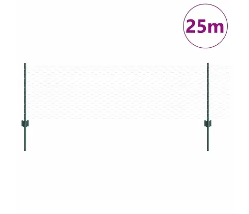 Žoga Stabi 11 Gab. U-Kanāls Zaļš 60 Cm Tērauds Vidaxl