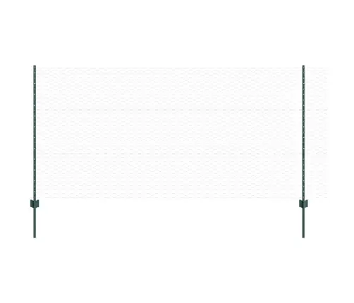 Tvora Su Stulpais Žalia 1.2 X 25 M Plienas