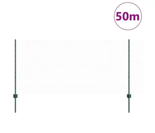 Vidaxl Žoga Stabi 11 Gab U-Formas Zaļi 100 Cm Tērauds