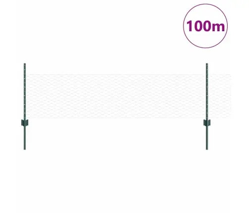 Žoga Stabi 11 Gab. U-Kanāls Zaļš 60 Cm Tērauds Vidaxl