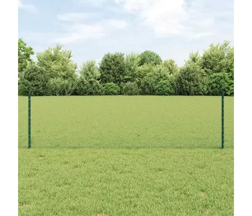 Žogu Stabi 11 Gabali U-Kanālā Zaļš 60 Cm Tērauds Vidaxl