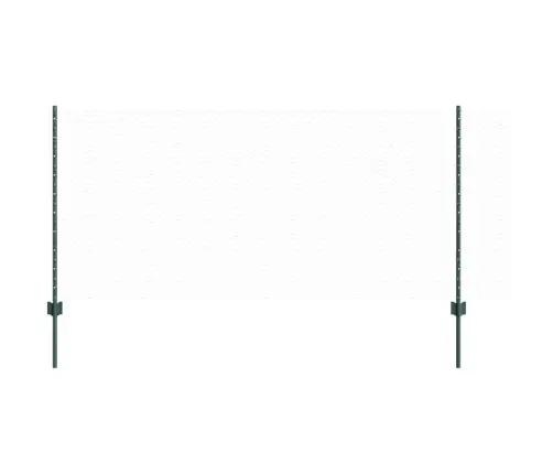 Tvora Su Stulpais Žalia 1 X 100 M Plienas Ir Pvc