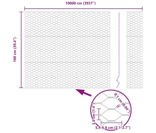 Aed Koos Postiga Roheline 1 X 100 M Terased Ja Pvc