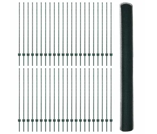 Aed Koos Postiga Roheline 1,4 X 100 M Terased Ja Pvc