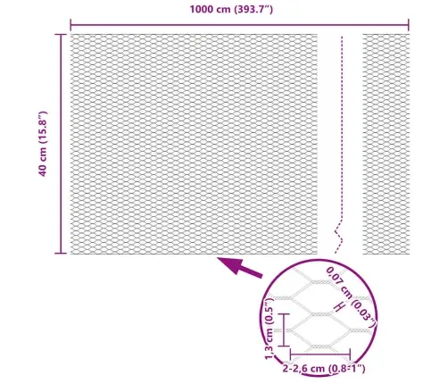 Aed Koos Postiga Hall 0,4 X 10 M Terased Ja Pvc