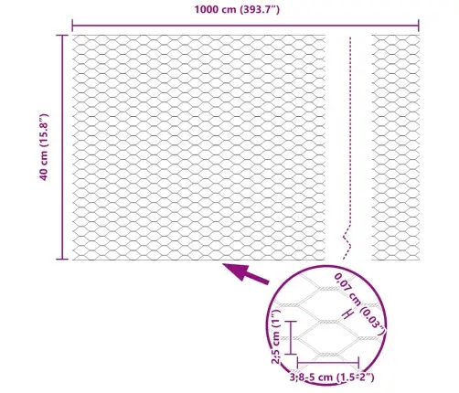 Aed Koos Postiga Hall 0,4 X 10 M Terased Ja Pvc