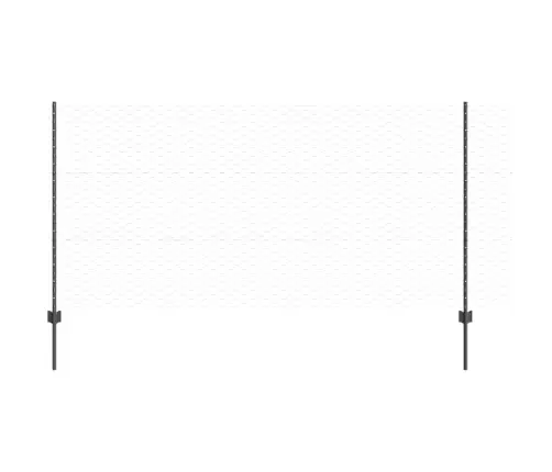 Žogu Stabi 10 Gabali U-Kanāls Pelēki 120 Cm Tērauds Vidaxl