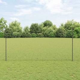 Tvora Su Stulpais Pilka 1.6 X 50 M Plienas