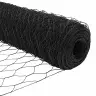 Tvora Su Stulpais Pilka 0,6 X 100 M Plienas Ir Pvc