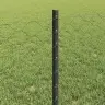 Tvora Su Stulpais Pilka 0,6 X 100 M Plienas Ir Pvc