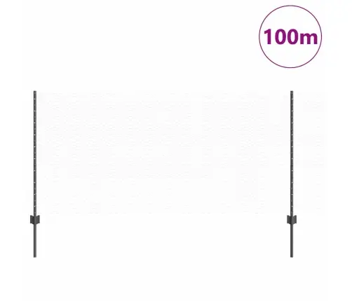 Žoga Stabi 22 Gabali U-Kanāls Pelēks 100 Cm Tērauds Vidaxl