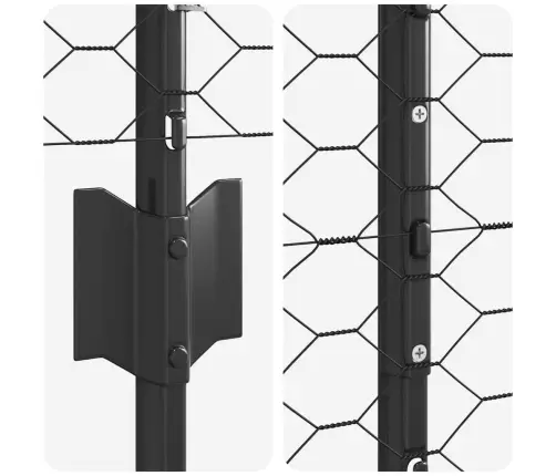 Žogu Stabi 22 Gb U-Kanāls Pelēks 150 Cm Tērauds Vidaxl