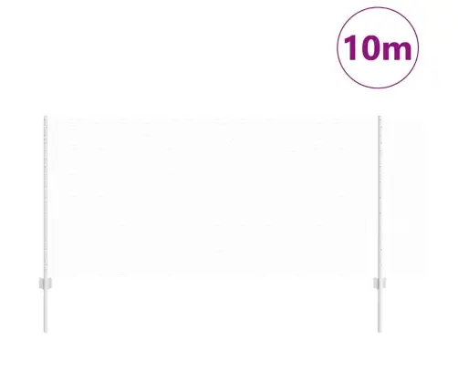 Tvora Su Stulpais Sidabro 1 X 10 M Plienas