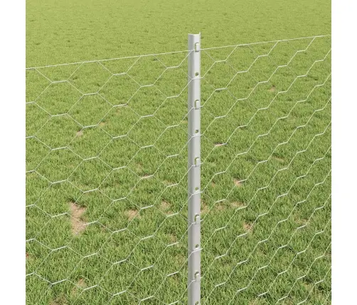 Žoga Stabi 10 Gab U-Kanāls 100 Cm Cinkots Tērauds Vidaxl