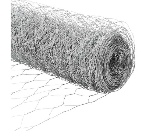 Tvora Su Stulpais Sidabro 0.5 X 25 M Plienas