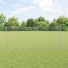 Aed Koos Postidega Hõbedane 1 X 25 M Teras