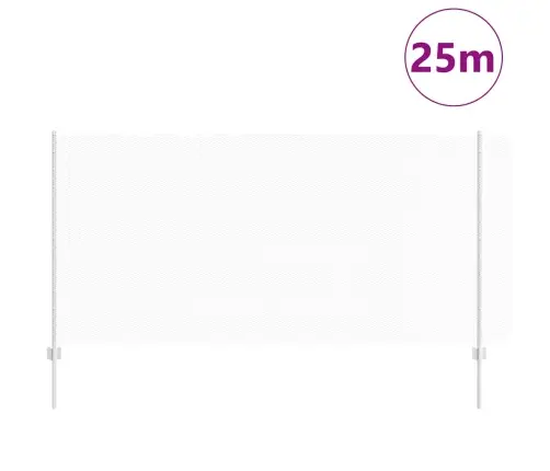 Tvora Su Stulpais Sidabro 1.2 X 25 M Plienas