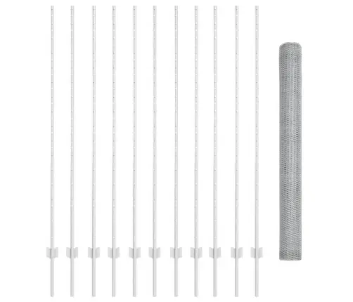 Žoga Stabi 22 Gabali U-Kanāls 160 Cm Cinkots Tērauds Vidaxl