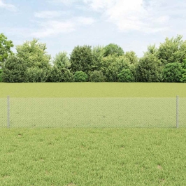 Žogs Ar Stabiem. Sudraba 0.4 X 50 M Tērauds Vidaxl