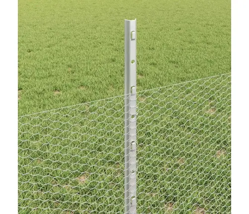 Žoga Stabi 11 Gab. U-Kanāls 60 Cm Cinkots Tērauds Vidaxl