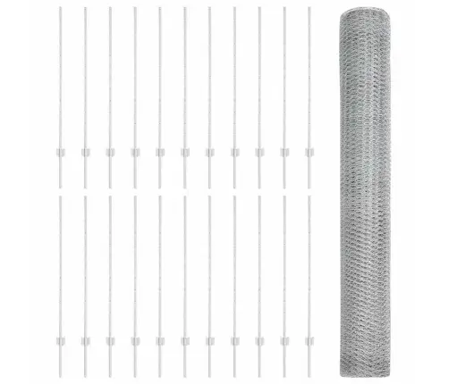 Žoga Stabi 22 Gab. U-Kanāls 120 Cm Cinkots Tērauds Vidaxl Žoga Stabi 22 Gab. U-Kanāls 120 Cm Cinkots Tērauds Vidaxl