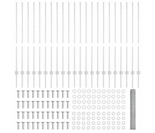 Žoga Stabi 22 Gab. U-Kanāls 120 Cm Cinkots Tērauds Vidaxl Žoga Stabi 22 Gab. U-Kanāls 120 Cm Cinkots Tērauds Vidaxl