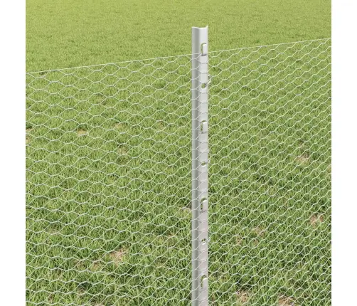Tvora Ir Stulpas Sidabro 0,6 X 100 M Plienas