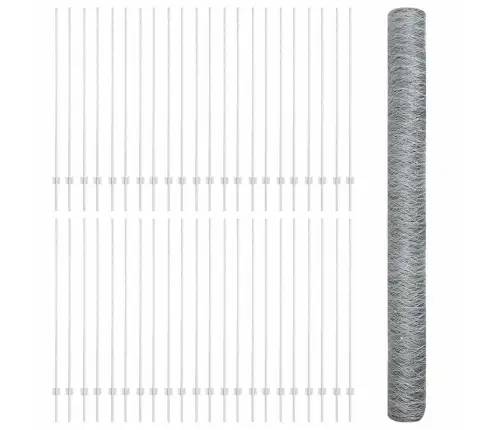 Žoga Stabi 22 Gab U-Kanāla 160 Cm Galvanizēts Tērauds Vidaxl