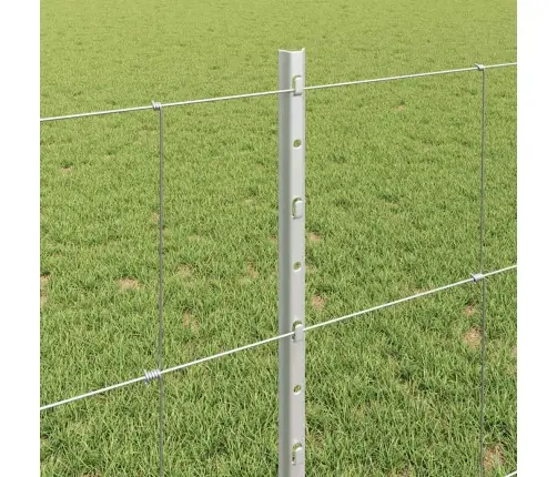 Žogu Stabi 11 Gab U-Kanāls 80 Cm Cinkots Tērauds Vidaxl