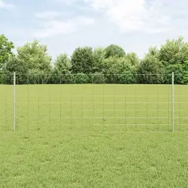 Aed Koos Postidega Hõbedane 0.8 X 25 M Teras