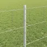 Aed Koos Postidega Hõbedane 0.8 X 25 M Teras
