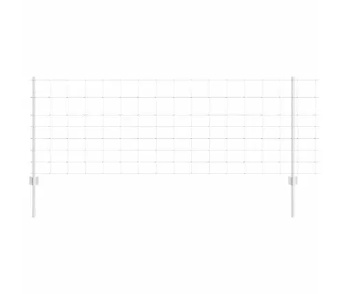 Aed Koos Postidega Hõbedane 0.8 X 25 M Teras