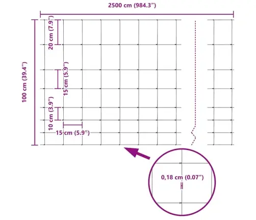 Tvora Su Stulpais Sidabro 1 X 25 M Plienas