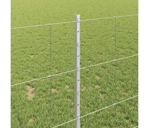 Žoga Stabi 22 Gab. U-Kanāla 100 Cm Galvanizēta Tērauda Vidaxl