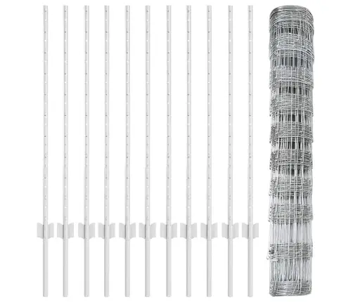 Tvora Ir Stulpas Sidabro 1 X 25 M Plienas