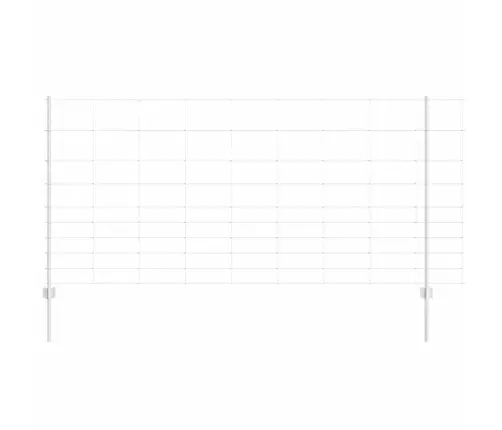 Žoga Stabi 22 Gab. U-Kanāls 120 Cm Galvanizēts Tērauds Vidaxl