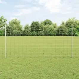 Aed Koos Postidega Hõbedane 1.2 X 25 M Teras
