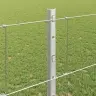Aed Koos Postidega Hõbedane 1.2 X 25 M Teras