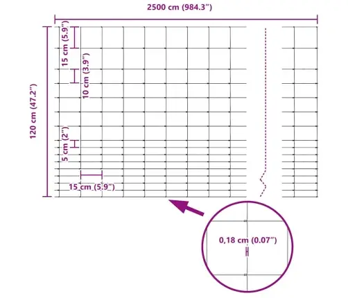 Žogu Stabi 22 Gab. U-Kanāls 120 Cm Cinkots Tērauds Vidaxl
